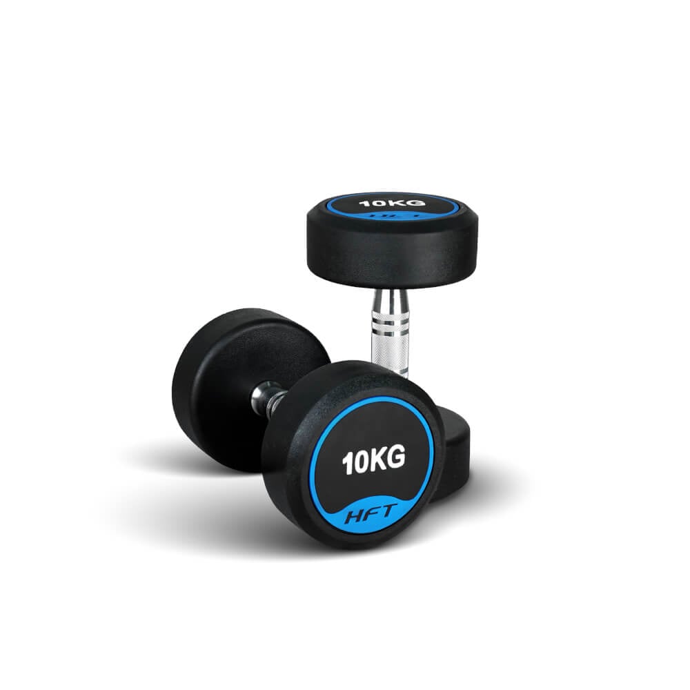 ดัมเบลกลม HOMEFITTOOLS 10 KG 1 คู่_1